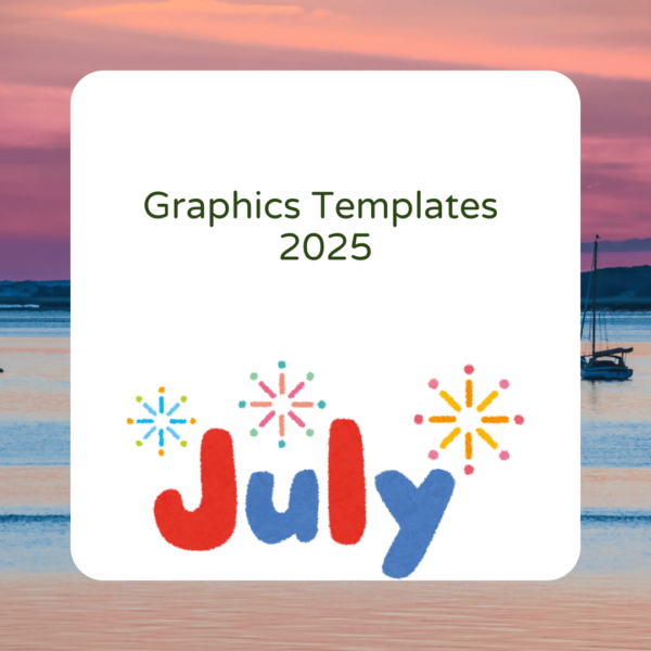 July 2025 Social Media Templates – Festive & Trendy Designs